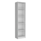 67 Wide 5-Shelf Double Cabinet Bookcase Set of 3
