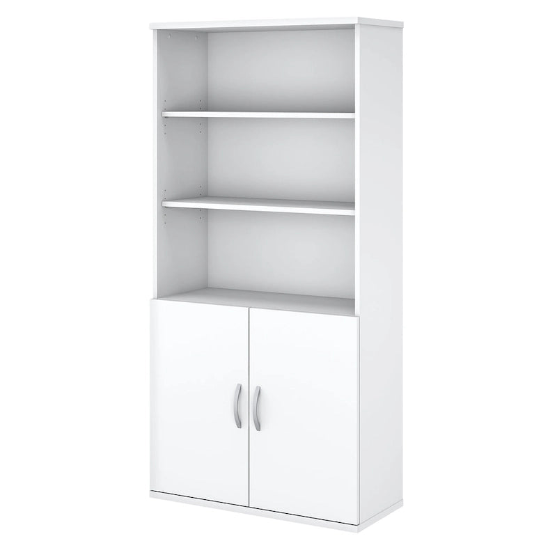 5 Shelf Bookcase with Doors by