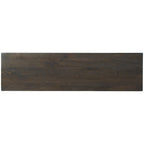 Brown/Gold Accent Cabinet - 58W x 16D x 37H
