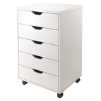 Wood Filing Cabinet Mobile Storage File Cabinet