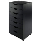 Wood Filing Cabinet Mobile Storage File Cabinet