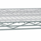 5 Tier Steel Heavy Duty Adjustable Shelves with Wheels and Feet