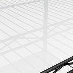 5 Tier Steel Heavy Duty Adjustable Shelves with Wheels and Feet