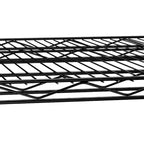 5 Tier Steel Heavy Duty Adjustable Shelves with Wheels and Feet