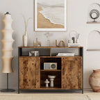 43.7 storage cabinet with open shelves - N/A