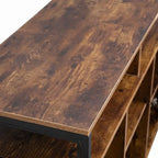 43.7 storage cabinet with open shelves - N/A