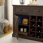 Buffet Cabinet with Storage Sideboard with 2 Drawers