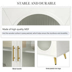 Sideboard Storage Cabinet & Adjustable Shelves for Living Room Bedroom