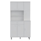 Kitchen Pantry for Kitchen, Dining Room,Living Room, White