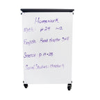 Modular Classroom Storage Cabinet - 4 stacked modules with 24 small bins - N/A