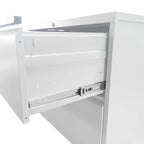 4 Drawer Metal Filing Cabinet with Lock, Legal/Letter/A4/F4 Size