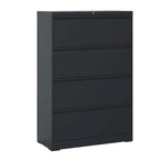 4 Drawer Metal Filing Cabinet with Lock, Legal/Letter/A4/F4 Size