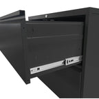 4 Drawer Metal Filing Cabinet with Lock, Legal/Letter/A4/F4 Size