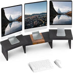 Triple Dual Monitor Stand Riser