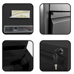 5 Drawer Metal Vertical File Cabinet with Lock