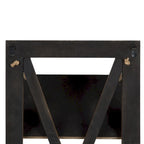 3 Pocket Farmhouse Wood Hanging Wall File Holder