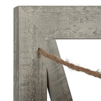 3 Pocket Farmhouse Wood Hanging Wall File Holder