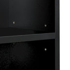 8-Tier Media Tower Rack, Slim Storage Cabinet with Adjustable Shelves