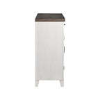 White and Brown Sideboard