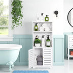 Bathroom Floor Storage Cabinet - 8.6D x 11.8W x 29.5H