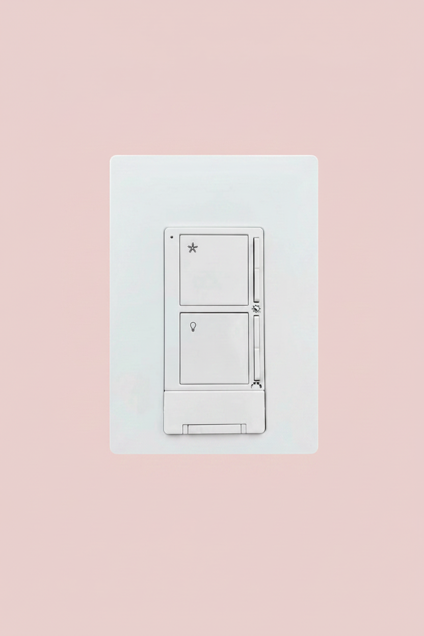 WT503 Ceiling Fan Wall Control - Fan Speeds and Color